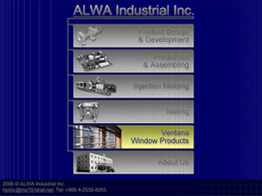 Website for ALWA Industrial Inc.